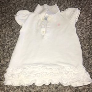 Ralph Lauren White Baby Dress